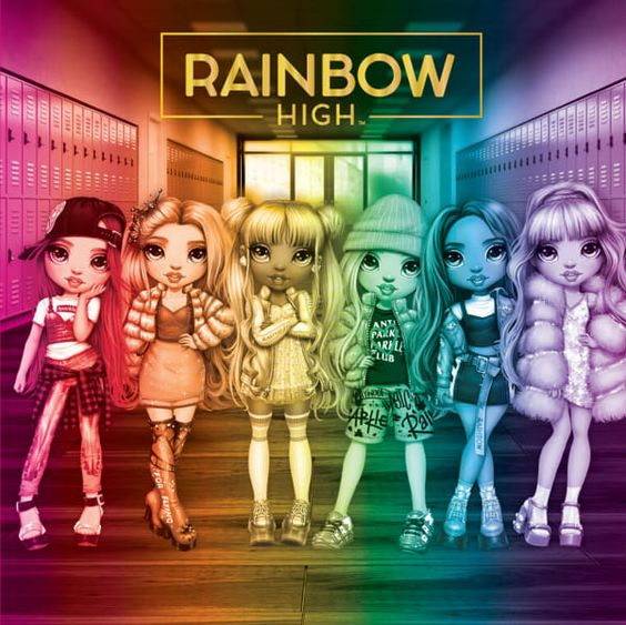 30Pcs Rainbow High Dolls Party Sacs, Rainbow High Algeria