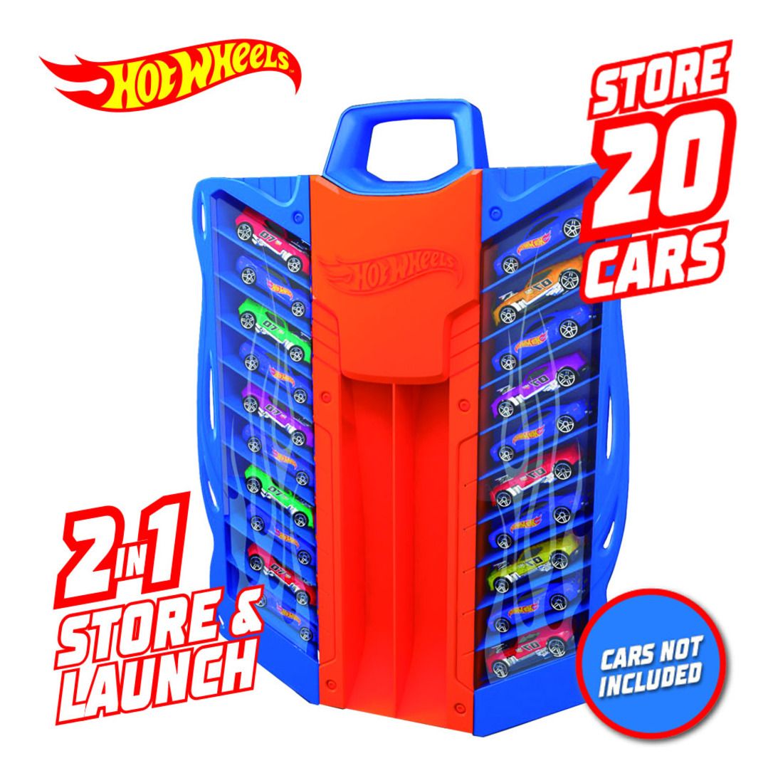 Case Hot Wheels 2-in-1 Drag Races Store & Race Car - Albagame