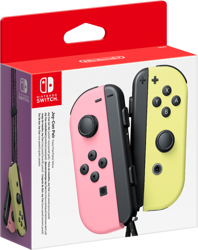 【福袋セール】の商品 Controller Nintendo Albagame – Yellow Pink Pair Joy-Con Switch Nintendo Switch