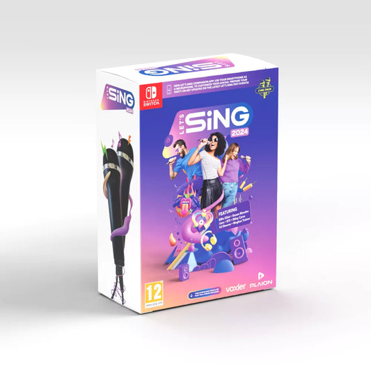 Switch Let's Sing 2024 Single Mic Bundle - Albagame