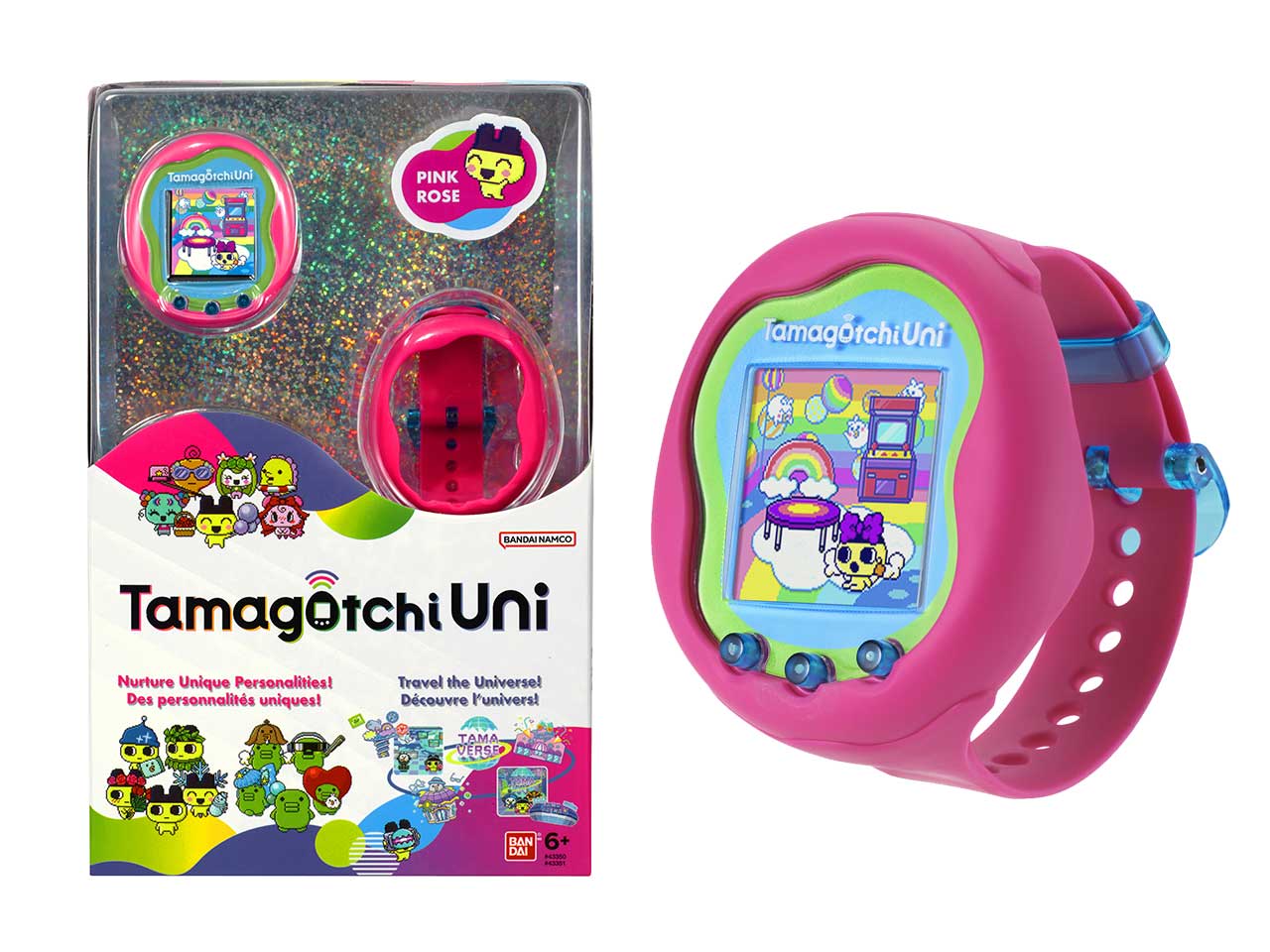 Wrist Watch Tamagotchi Uni Pink - Albagame