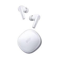 Earbuds QCY HT07 ArcBuds TWS , 6 microphone , ANC & PNC , Battery 32 hours , White - Albagame