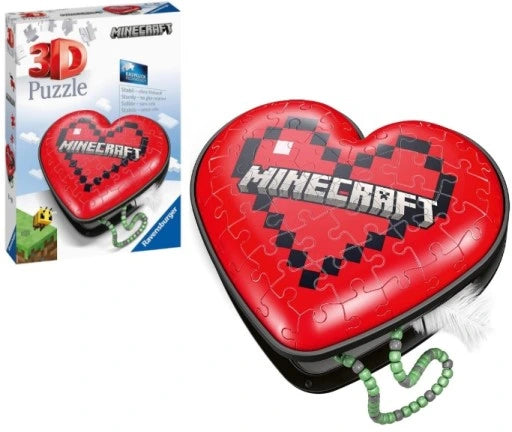 Puzzle Ravensburger 3D Minecraft Heart Box 54pcs - Albagame