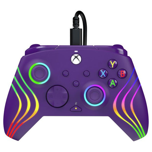 Controller PDP Xbox Wired Afterglow Wave Purple - Albagame