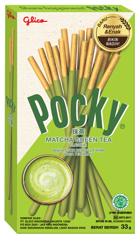Biscuit Sticks Glico Pocky Matcha Green Tea - Albagame
