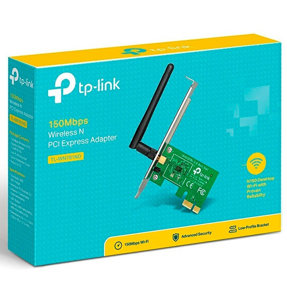 Adapter PCIe TP-Link 150Mbps Wireless / WiFi - Albagame