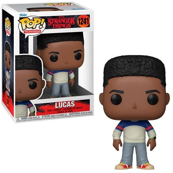 Figure Funko Pop Vinyl Television 1241 Stranger Things Lucas Albagame