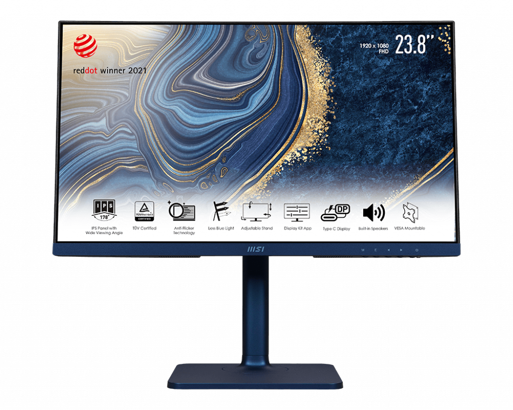 MSI Modern MD241P Ultramarine 23.8" FHD 1920x1080p - Albagame