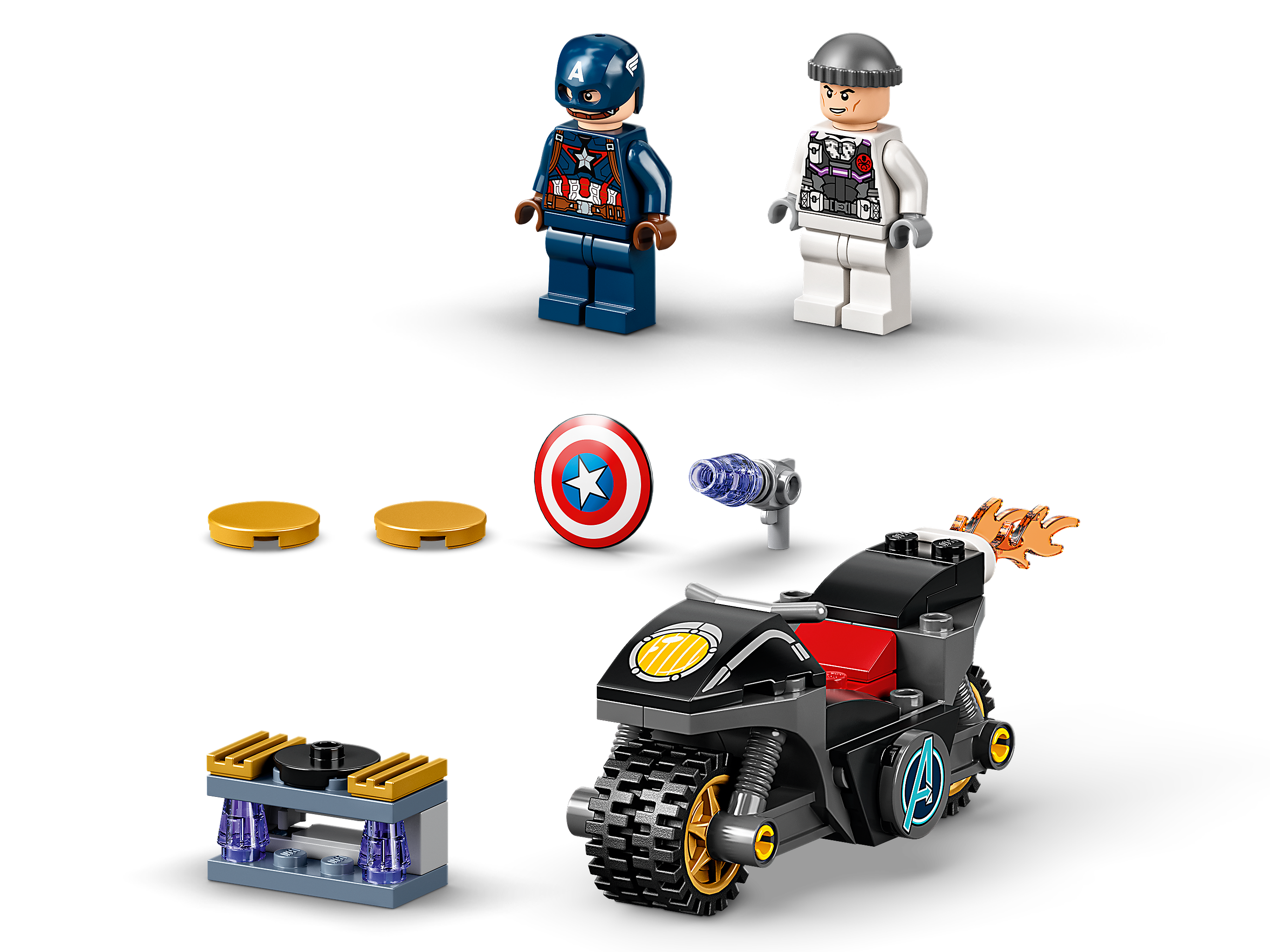 Lego Marvel Super Heroes The Infinity Saga Captain America and Hydra Face-Off 76189 - Albagame
