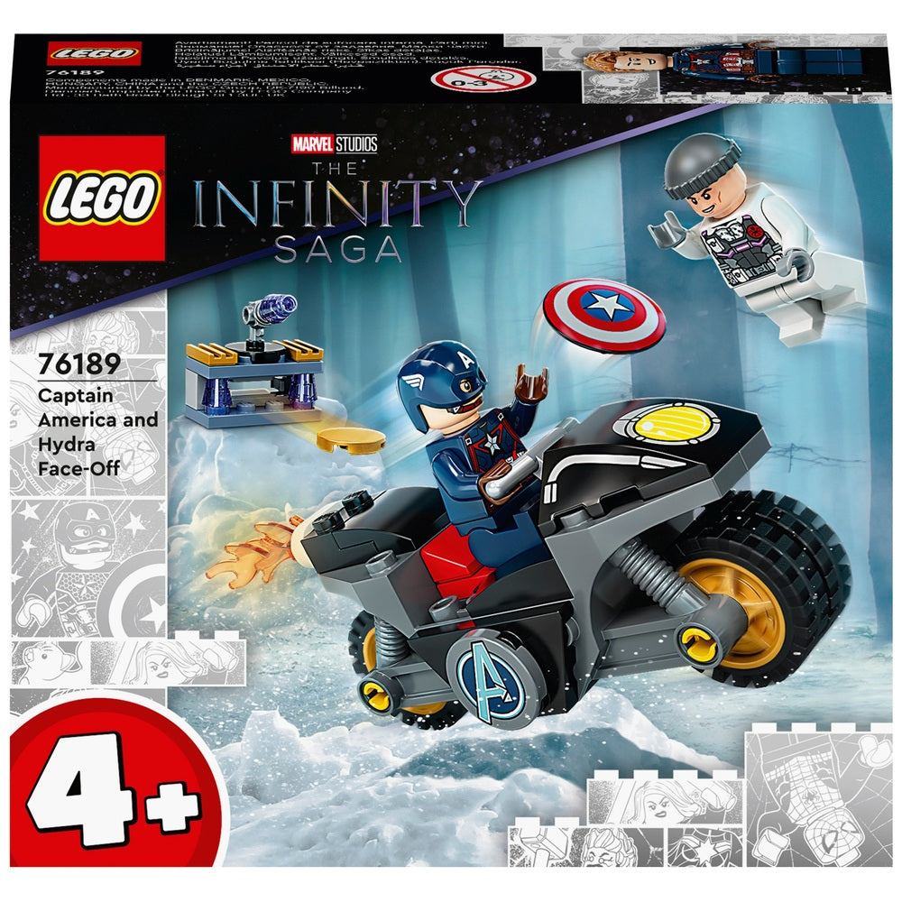 Lego Marvel Super Heroes The Infinity Saga Captain America and Hydra Face-Off 76189 - Albagame