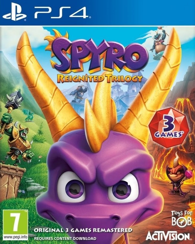 ps4 spyro reignited triology Albagame