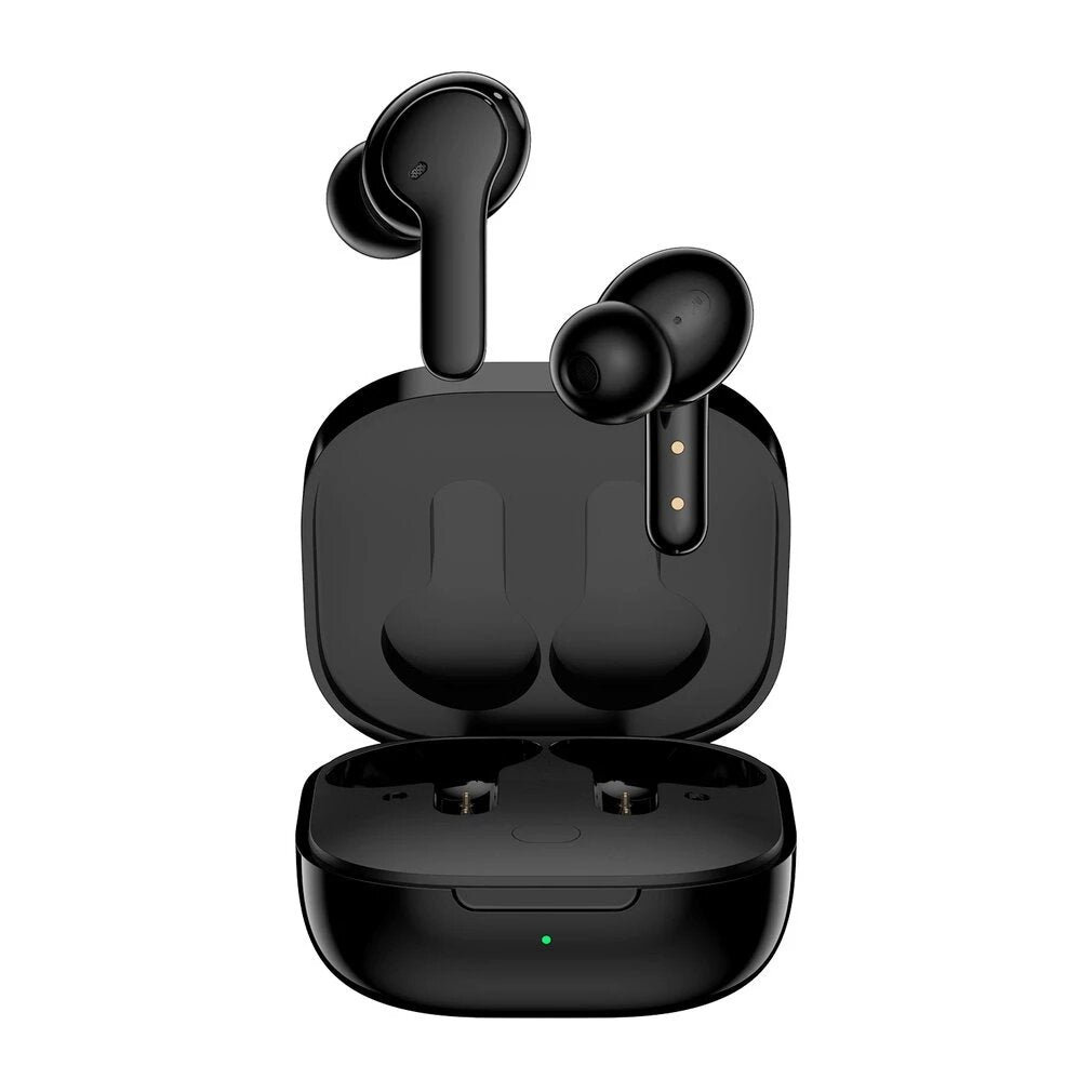 Earphones QCY T13 TWS Wireless Dual Driver Earbuds Black Albagame