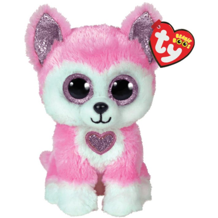 Ty Inc 6 Beanie Babies Multicolor Regular Lola Llama Plush Toy