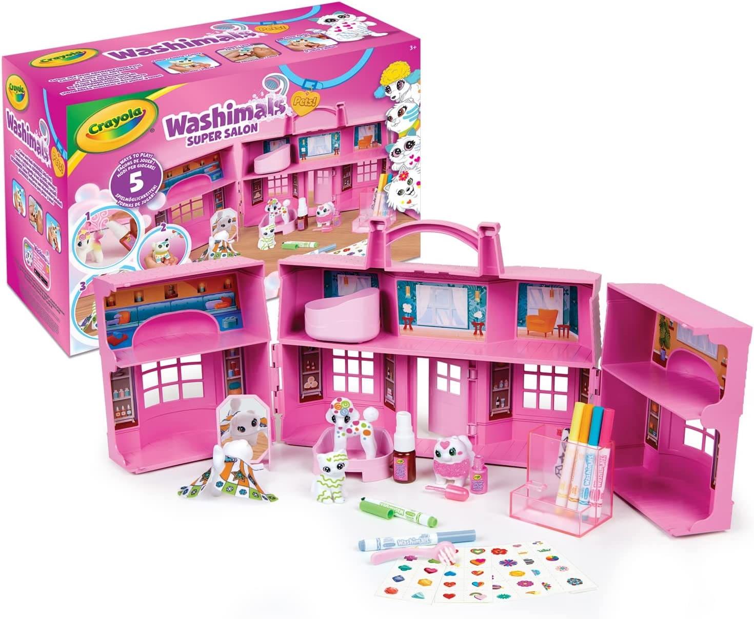 Set Crayola Washimals Pets Super Salon – Albagame