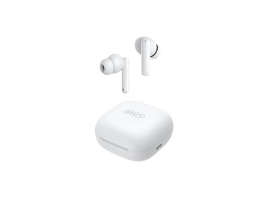 Earphones QCY T13 ANC TWS 10mm Dynamic Driver White - Albagame