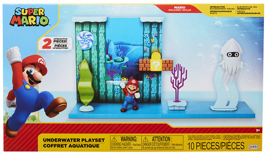 Mario underwater diorama set cheap