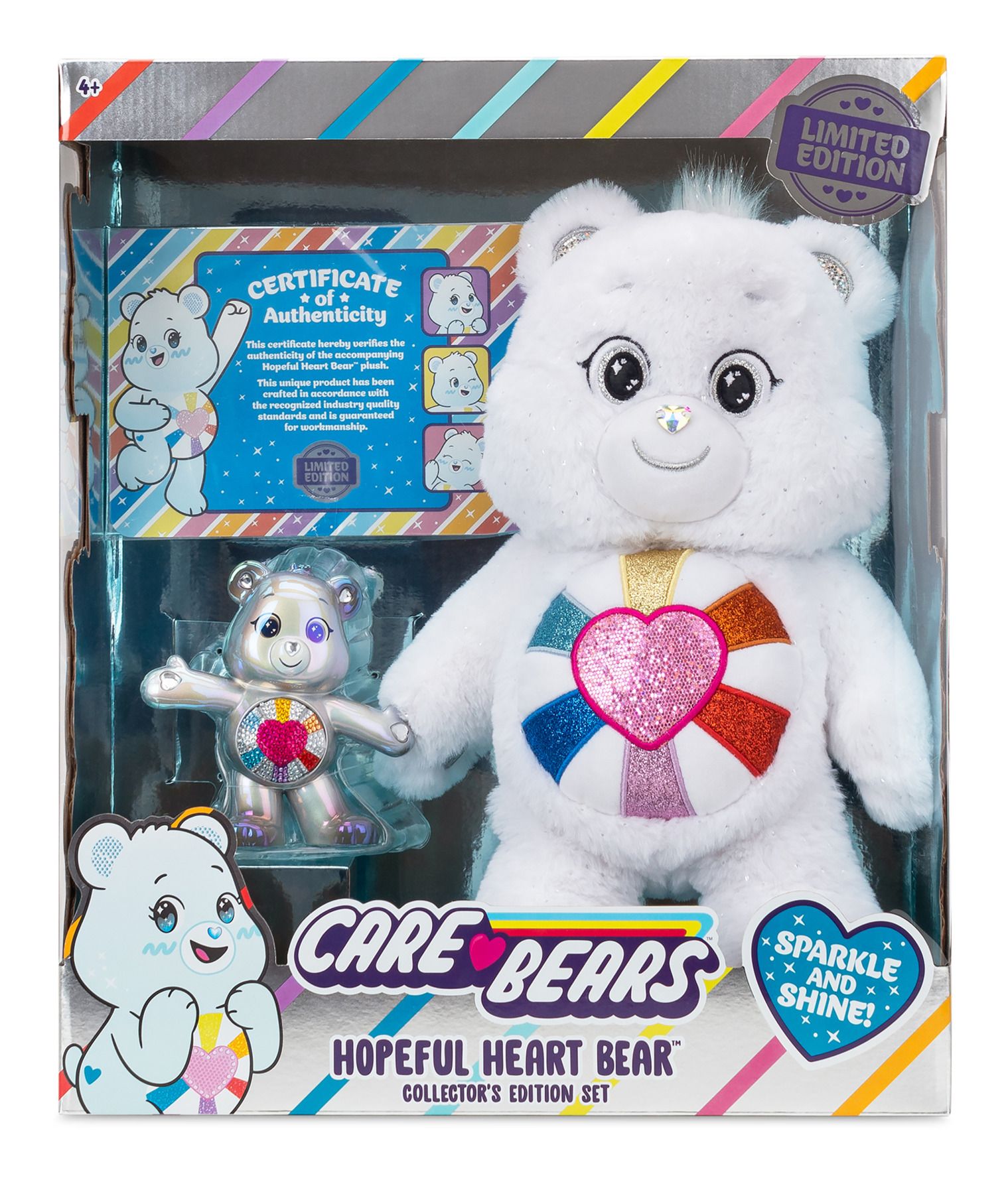 Plush Care Bears Hopeful Heart Bear Limited Edition - Albagame