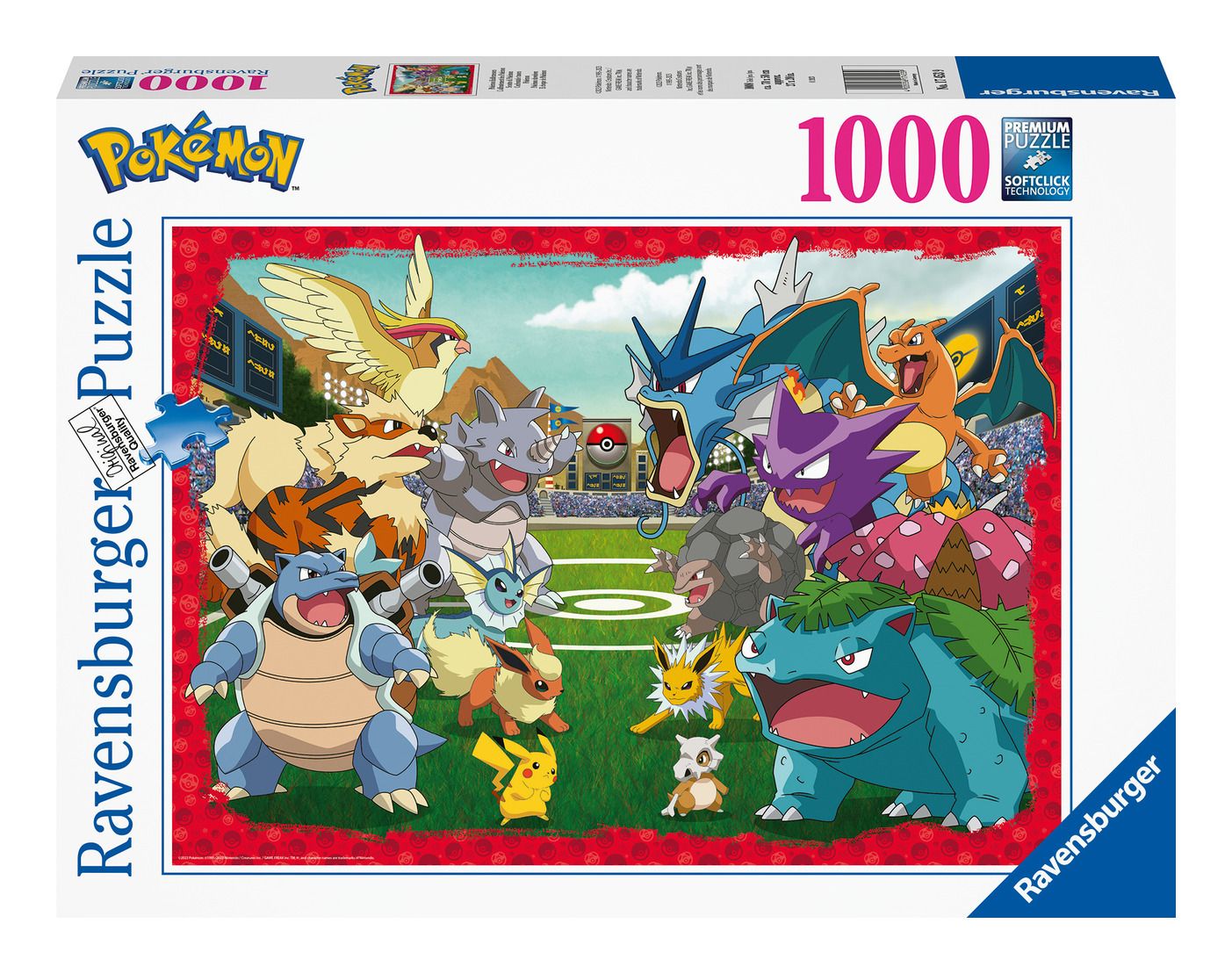 Puzzle Ravensburger Pokemon Showdown 1000Pcs - Albagame