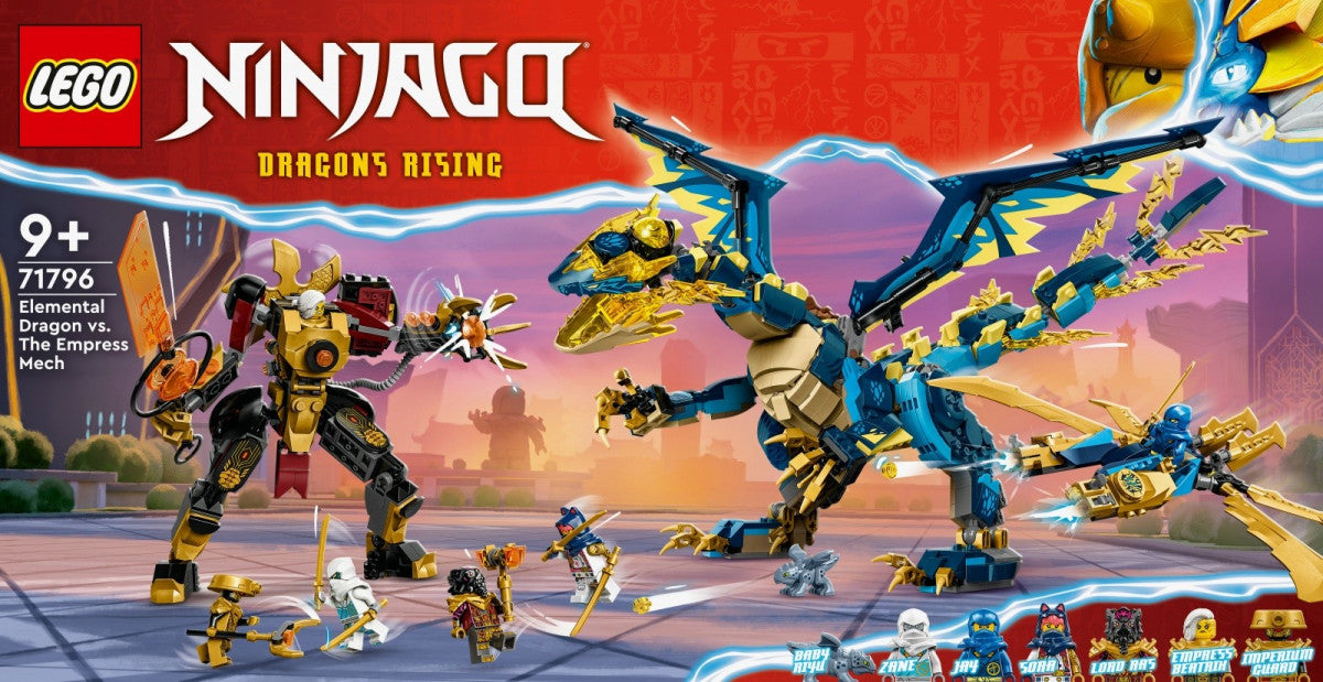 Lego Ninjago Elemental Dragon VS Empress Mech 71796 Albagame