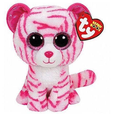 TY Beanie Boos Asia Plush Tiger White 15cm