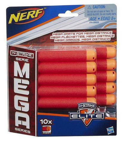 nerf n strike elite mega x10 dart refill Albagame