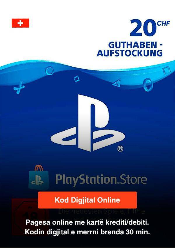 Playstation shop network 20
