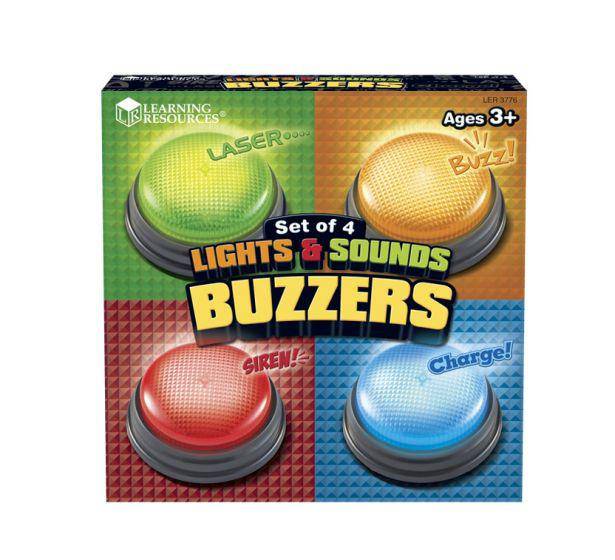 Lights and Sounds Buzzers (set of 4)