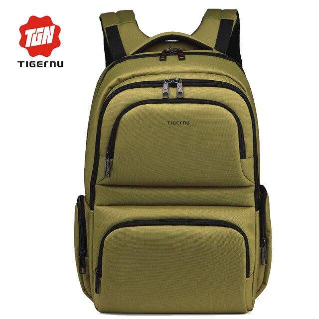 backpack laptop tigernu t b3140 15 green Albagame