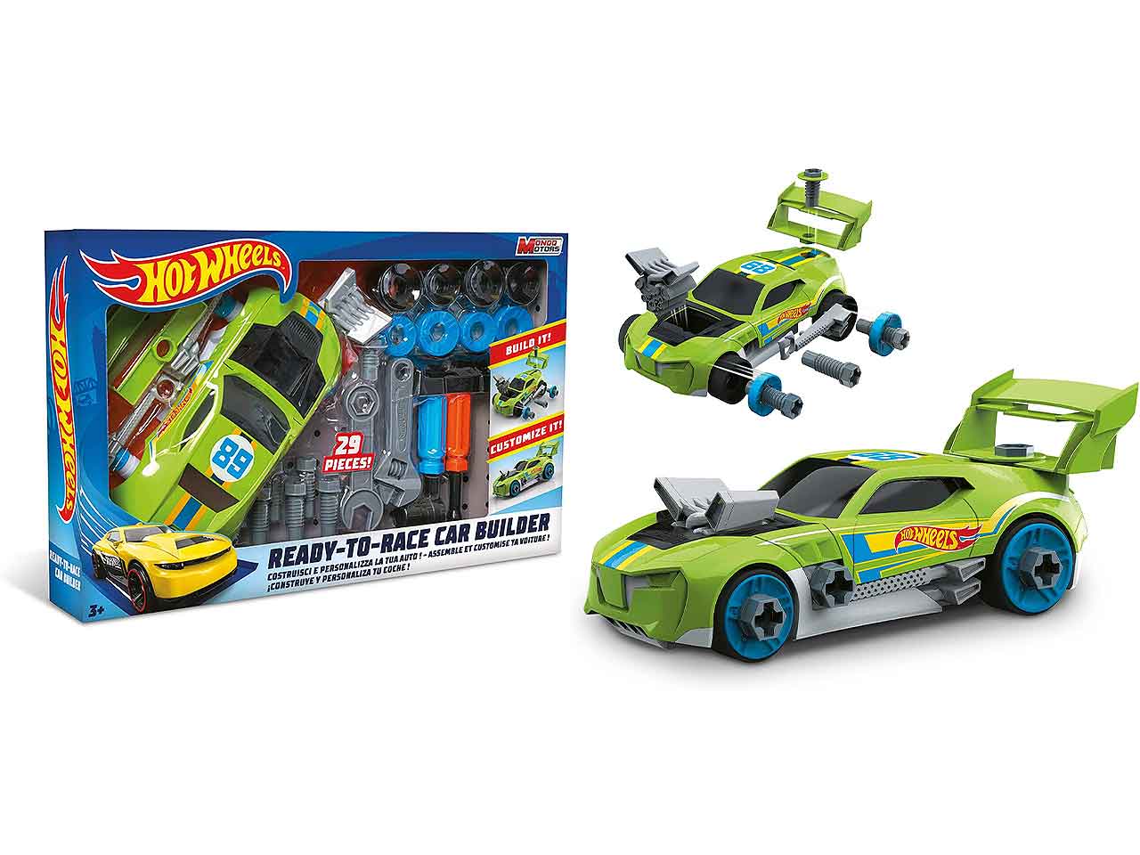 Vehicle Mondo Motors Hot Wheels - Ready To Race - Car Builder - Albagame