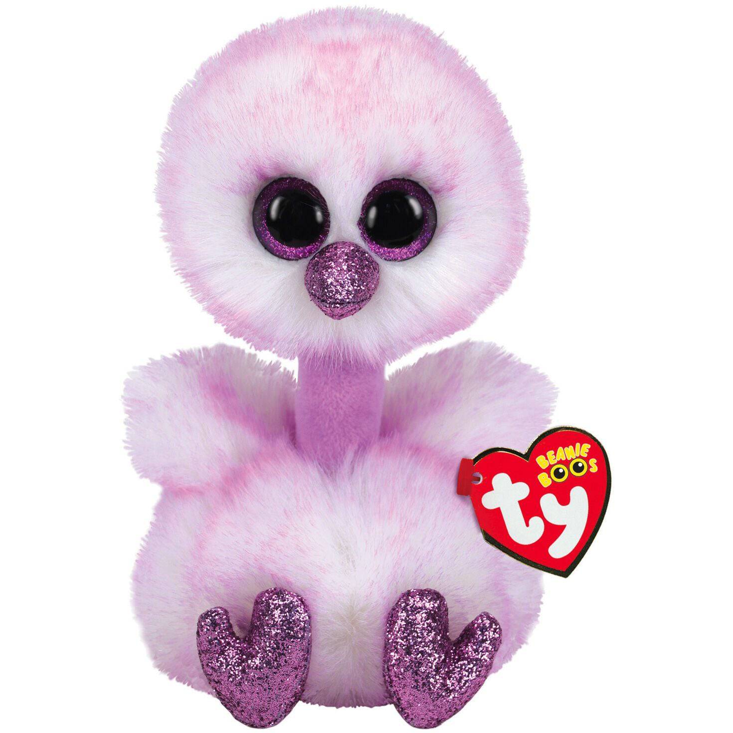 plush ty beanie boos kenya lavender ostrich 42cm Albagame