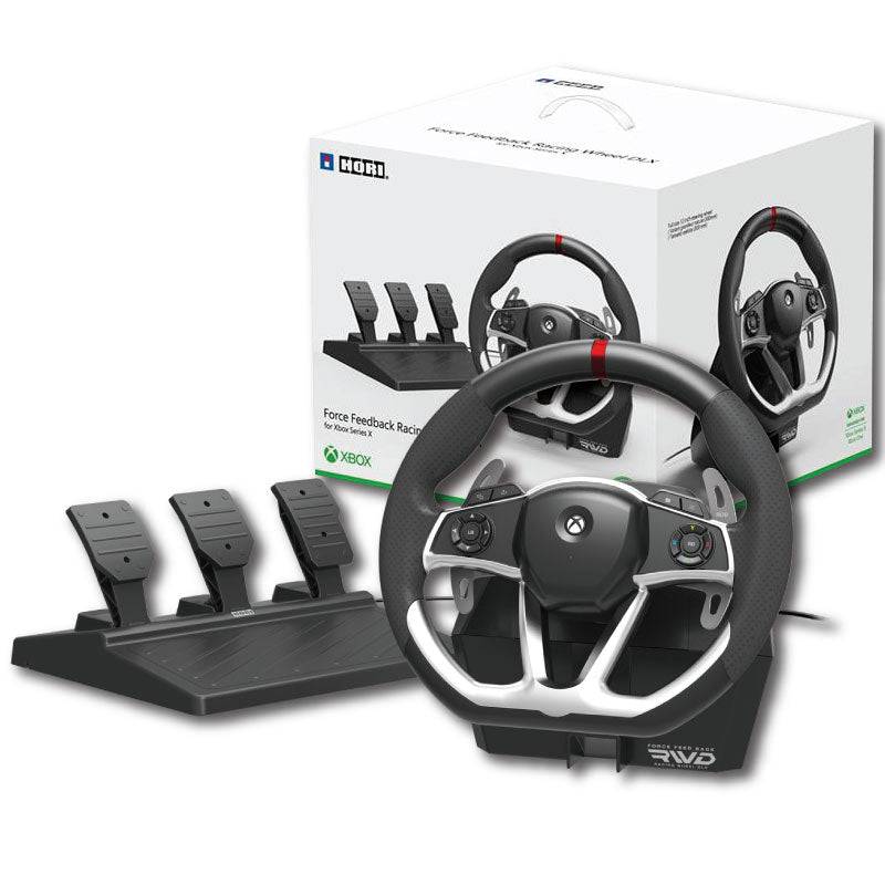 HORI Force Feedback Racing Wheel DLX - Gaming Lenkrad mit Pedalen