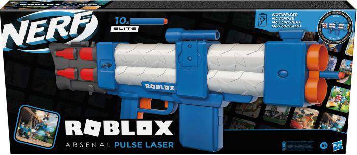 NERF GUN ROBLOX ARSENAL PULSE LASER NEW IN BOX VIRTUAL ITEM GAME