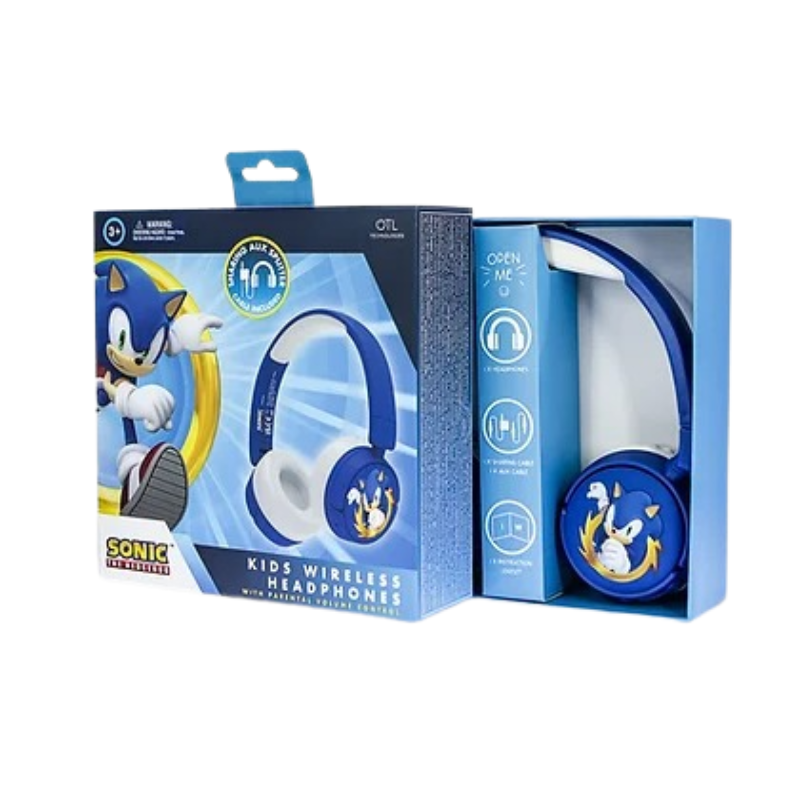 Headphone OTL - Sonic The Hedgehog Kids Bluetooth Headphones - Albagame