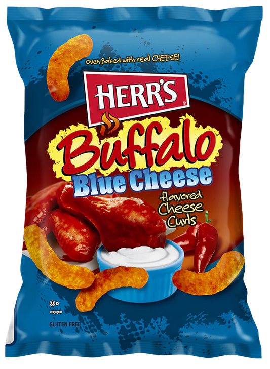 Chips Herr's Buffalo Blue Cheese Curls - Albagame