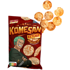 Chips Komesan Brown Rice Ketchup One Piece Zoro - Albagame