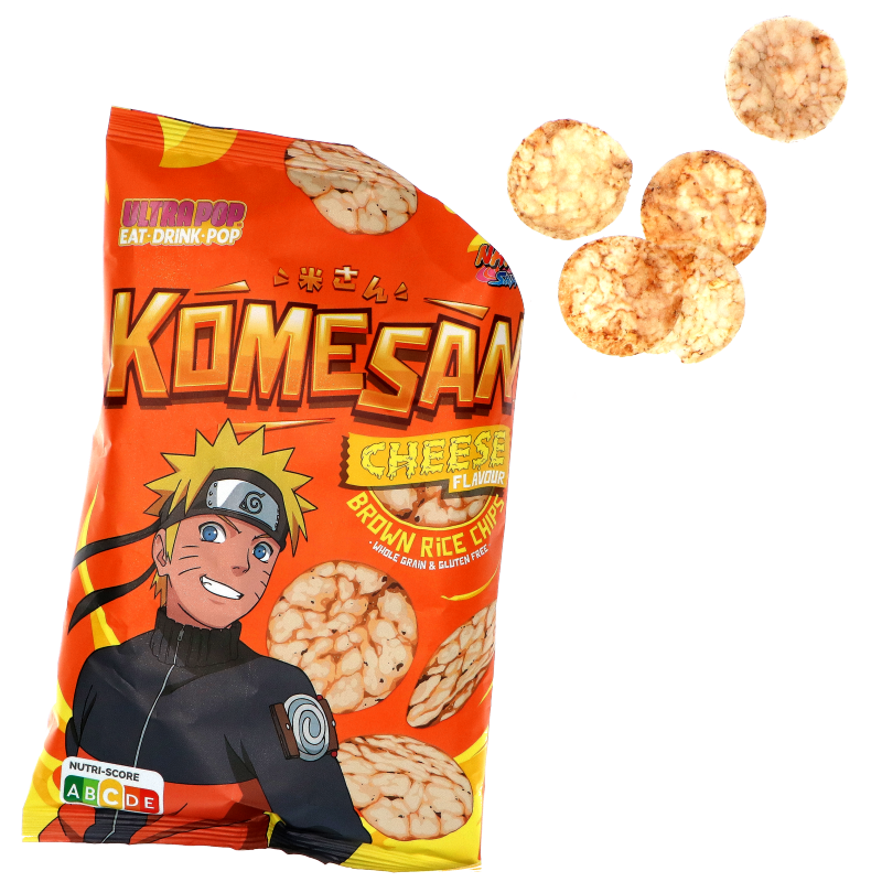 Chips Komesan Brown Rice Cheese Naruto - Albagame