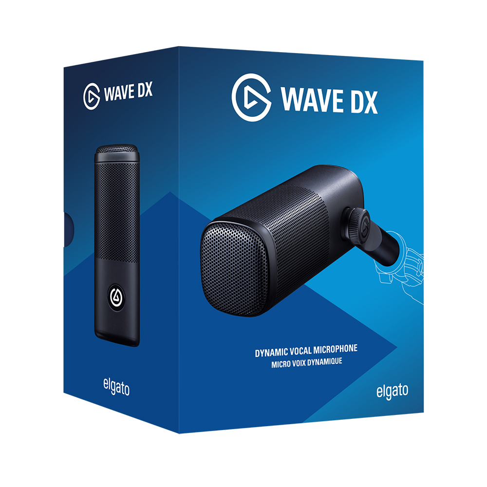 Elgato Wave DX , Dynamic Vocal Microphone , 10MAH9901
