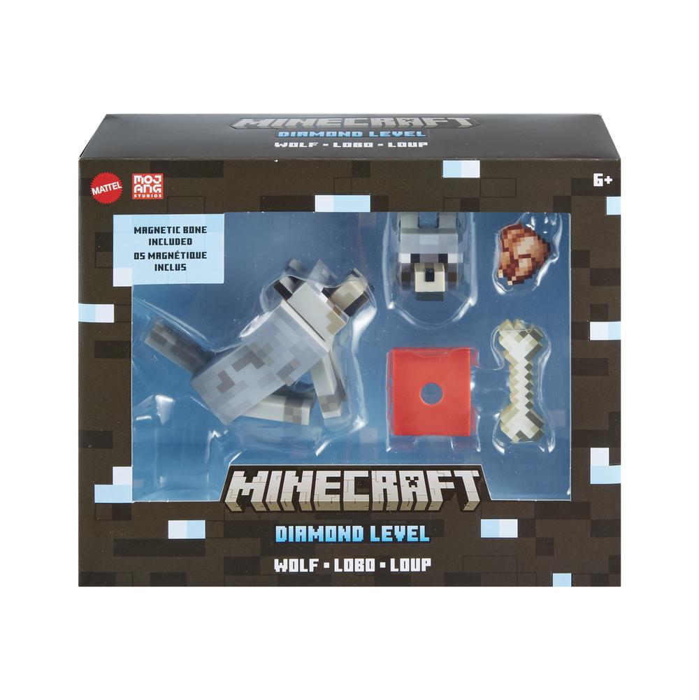 Figure Minecraft Diamond Level Wolf - Albagame