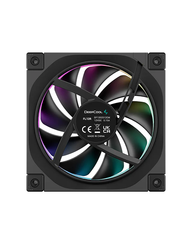 Fan 1x 120mm DeepCool FL12R Reverse ARGB , up to 2,150 RPM , airflow 93.44 m3/h , black - Albagame