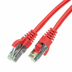 Patchcable 3m , CAT6a RJ45 S/FTP PiMF , Red , 75713-R - Albagame