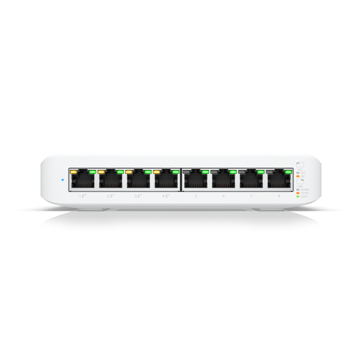 Ubiquiti 8 Port Gigabit with 4x PoE , Managed - Albagame
