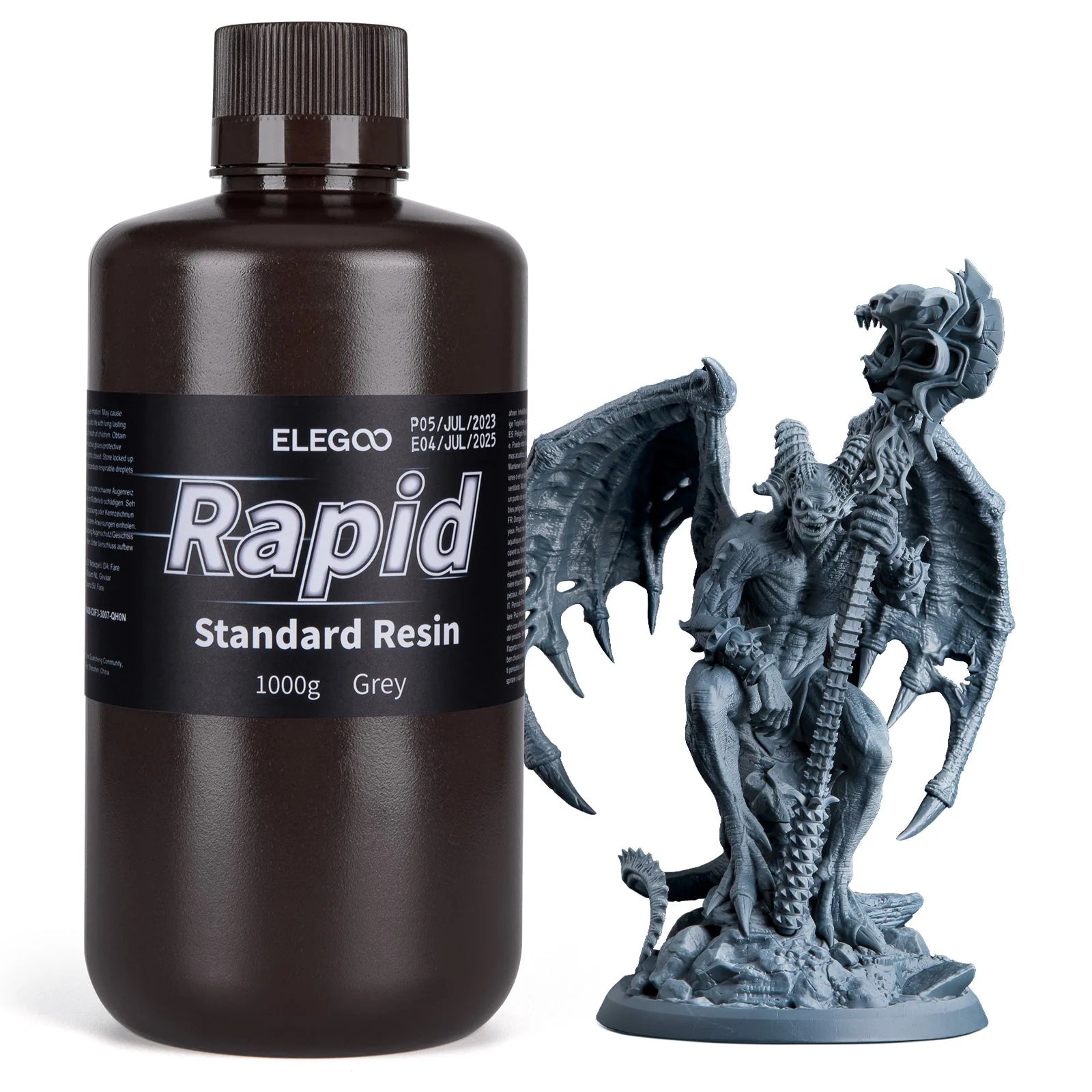 Resin Elegoo Rapid Standard 1kg Grey - Albagame