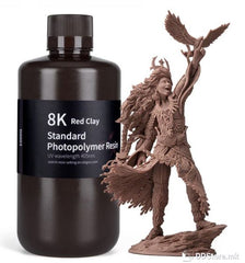 Resin Elegoo Standard 8K Red Clay 1Kg - Albagame