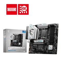 Motherboard MSI B760M GAMING PLUS WIFI , Wireless + Bluetooth , Micro ATX , DDR5 , Socket 1700 , 12+1 VRM phase , 7D99-017R - Albagame