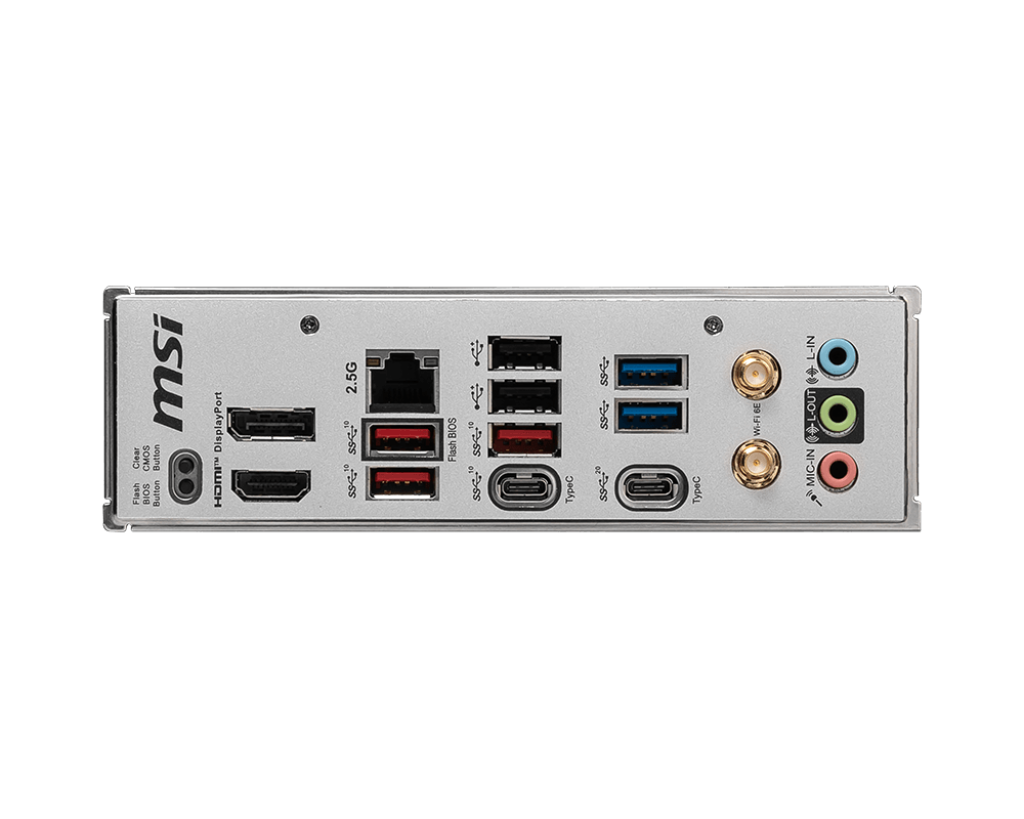 Motherboard MSI B650M PROJECT ZERO , Wireless WiFi6E Bluetooth , DDR5 , Micro ATX , Socket AM5 , 10+2+1 VRM phases - Albagame