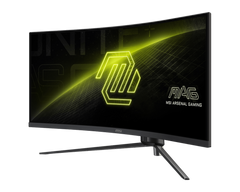 Monitor 34" MSI MAG 345CQR , UWQHD 3440x1440p Rapid VA 180Hz 1ms 120%sRGB 300nits , 2xHDMI 1xDisplayPort , HAS , VESA , FreeSync Premium , Black , 9S6-3DD14H-002 , 2Y