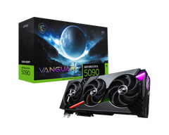 GPU MSI VANGUARD SOC GeForce RTX 5090 32GB GDDR7 , 3x Fan , Black , G5090-32VGS - Albagame