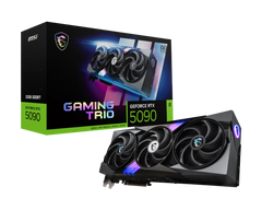 GPU MSI Gaming Trio OC GeForce RTX 5090 32GB GDDR7 , 3x Fan , Black , G5090-32GTC - Albagame