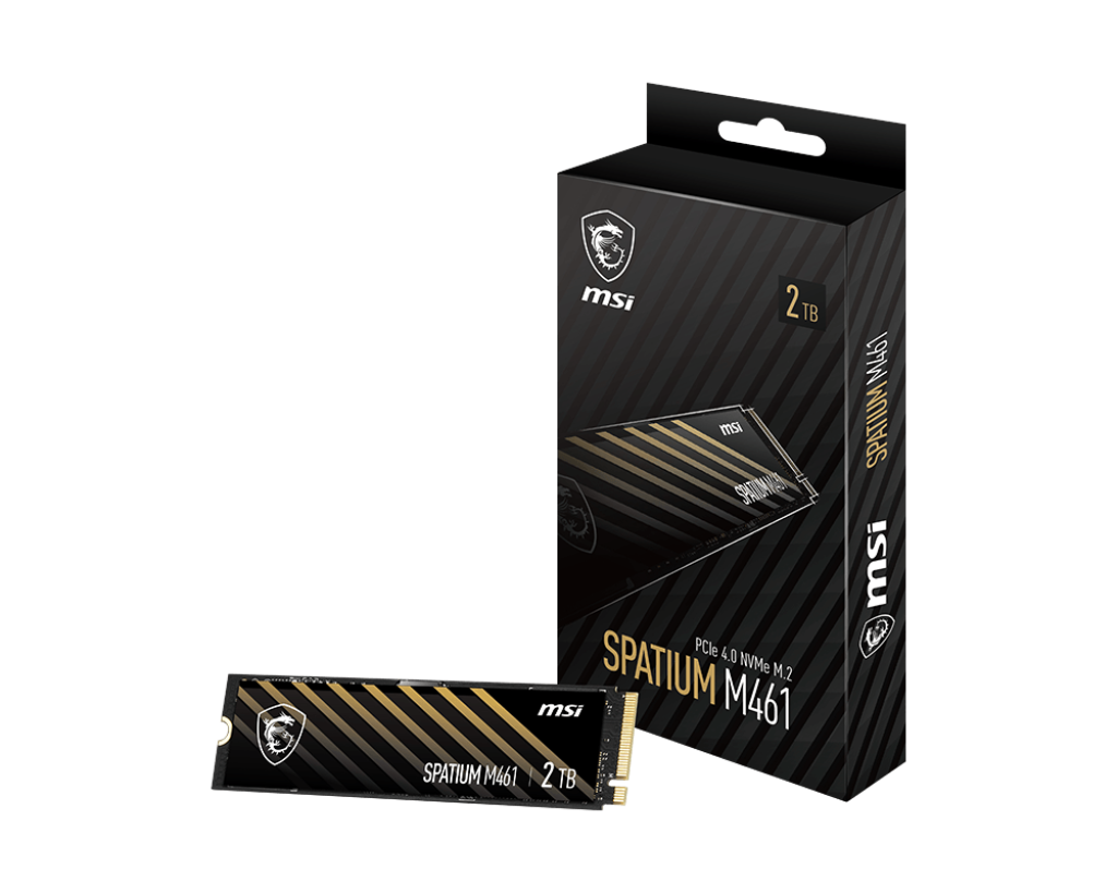 SSD 2TB MSI Spatium M461 M.2 NVMe PCIe Gen4 - Albagame