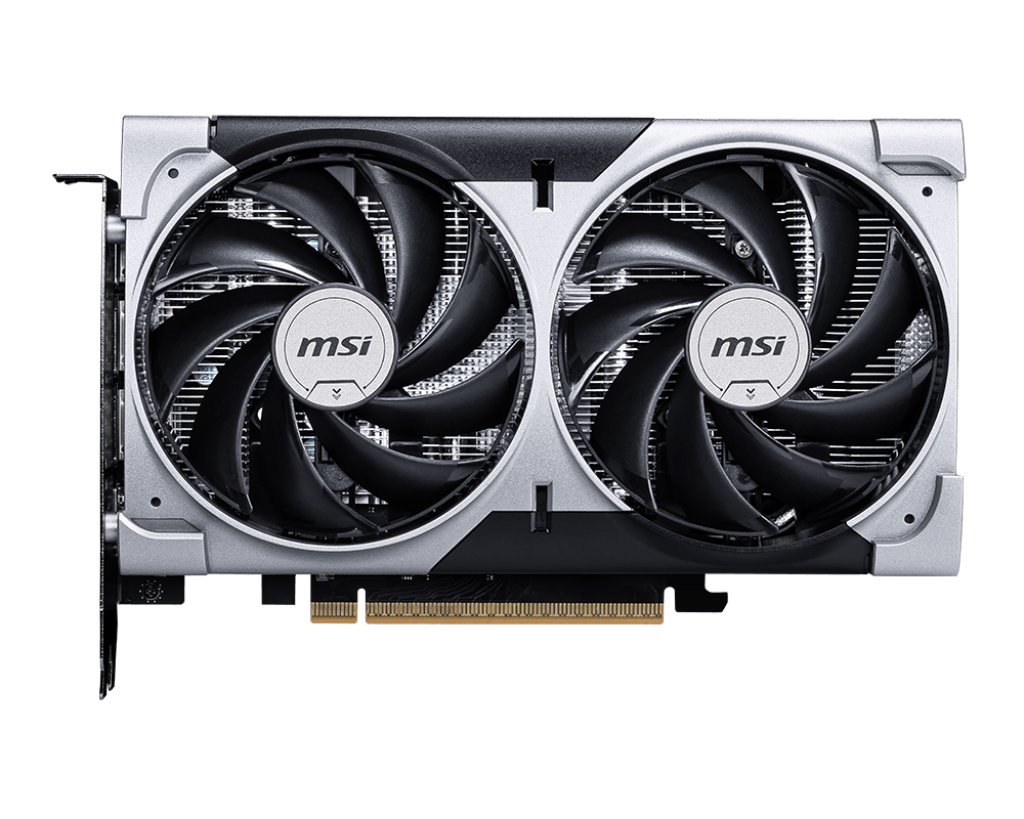 GPU MSI Ventus 2x OC GeForce RTX 5060 8GB GDDR7 , 2x Fan , Black/Silver , G5060-8V2C - Albagame